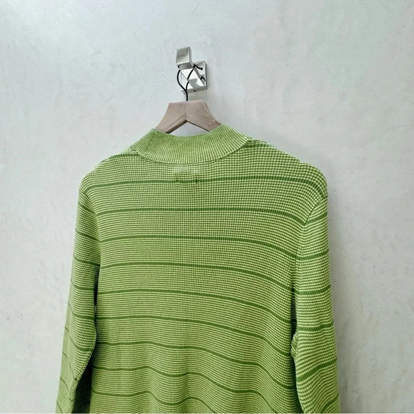 NWT House of Aama || High Neck Maxi Knit Dress in Vivid Green XXL - Picture 9 of 10